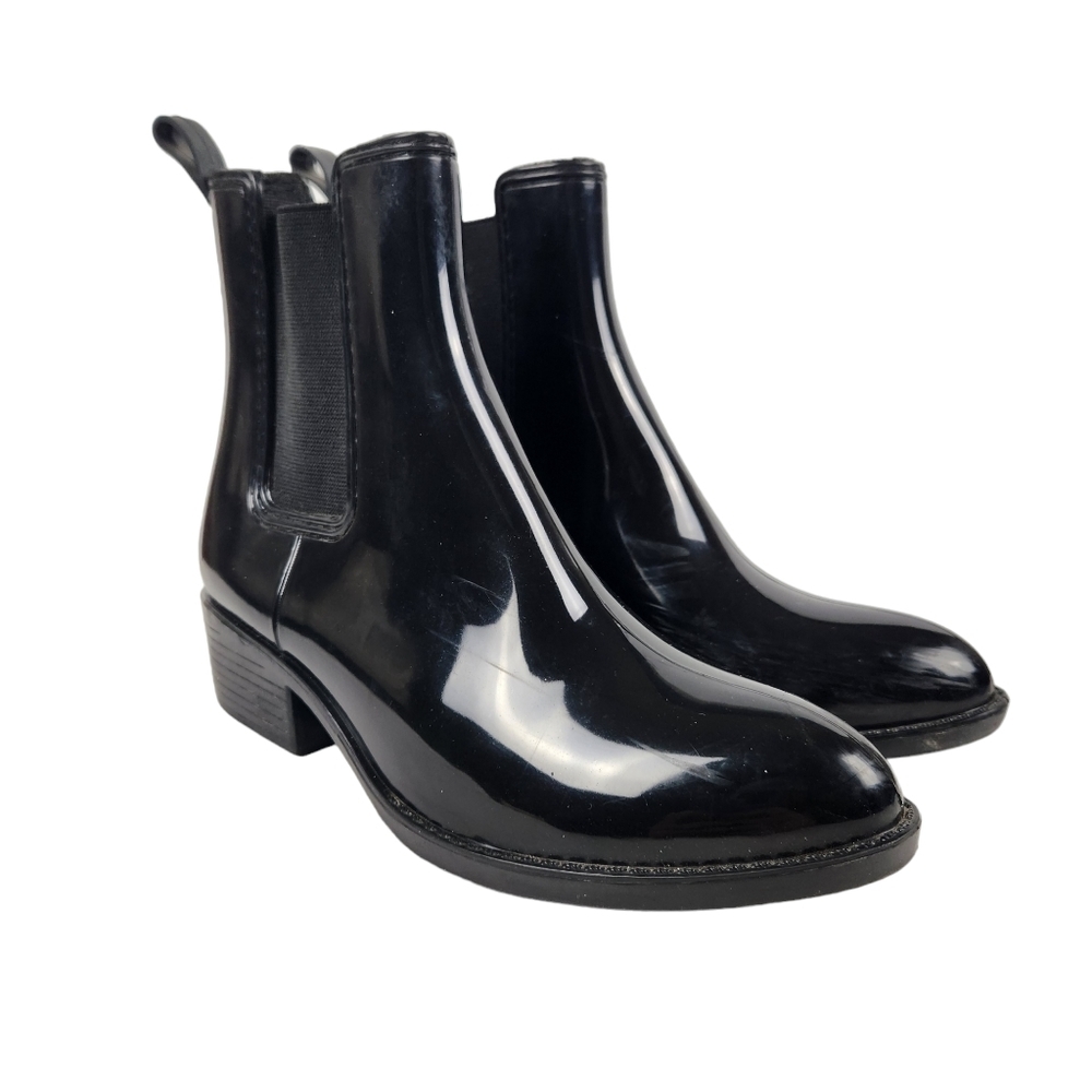 Jeffrey Campbell Stormy Rain Boot STORMY BLACK Women's Size 7